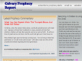 Calvary Prophecy Report. Israel in prophecy news. endtime news